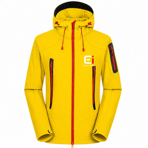 Custom Logo Waterproof Softshell <b>Jacket</b> <b>Men</b> Windproof Hooded Outdoor Hiking <b>Jacket</b> OEM ODM Manufacturer - Product Image 1