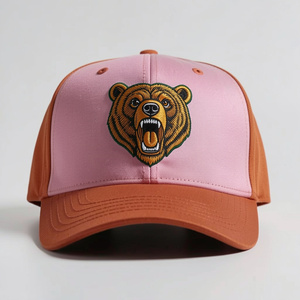 Casquette de baseball best-seller en polyester et velours côtelé, broderie logo animal, ajustement réglable, style urbain, sport, faible MOQ, direct usine - Product Image 3