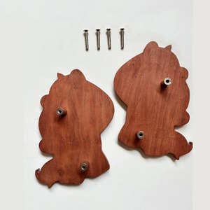 Tiradores decorativos de madera de acacia para cajones infantiles, tiradores de unicornio para armarios de bebé, tiradores para puertas de habitaciones infantiles, tiradores para muebles infantiles - Product Image 5