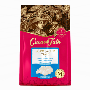 Ingredientes Esenciales para Repostería y Postres, para Hornear Galletas, Chips de Chocolate Blanco HALAL, Cacao 1KG, Proveedor Global OEM/ODM - Product Image 1