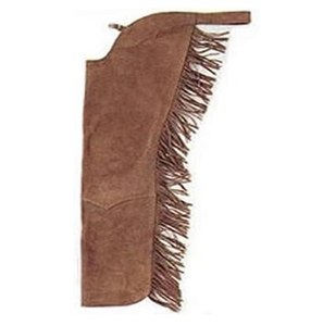 Pantalones Largos de Cuero Genuino de Alta Calidad, Estilo Vaquero, Hechos a Mano, con Flecos y Cierre de Cremallera, para Equitación Western - Product Image 1