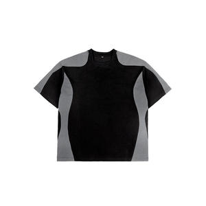 Camiseta de Dos Paneles Extra Grande para Hombre, Talla Grande, Lisa, con Logotipo Personalizado, Camiseta de Alta Calidad para Hombre - Product Image 3