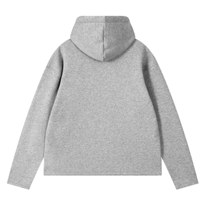 Customized Cotton Fleece Hoodie Casual Wear Streetwear Pullover Hooded Sweatshirt DTG DTF Printing Custom Logo - Product Image 2
