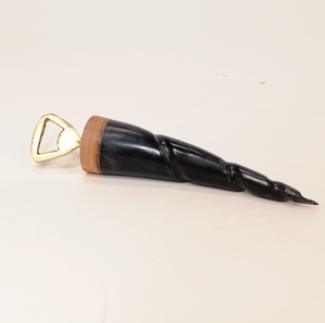 Ouvre-bouteille artisanal en corne de buffle et de bœuf pour bière, boissons froides, vin, ouvre-bouteille durable et élégant - Product Image 5