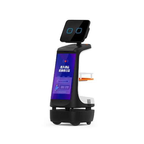 2025 Mi City Social Cute Automatic Smart Humanoid Robot Server Intelligent Sound Reception AI Reception Robot Reception Robot