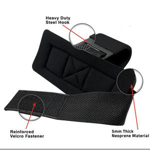 Ganchos para Levantamiento de Pesas con Soporte para Muñeca: Acero Resistente, Acolchado Confortable - Product Image 2