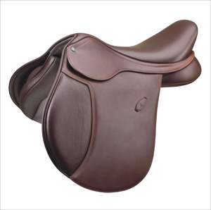 Silla de Montar Ligera de Cuero para Caballo, Ajuste Cómodo, Accesorios Completos Incluidos para Escuelas de Equitación, Granjas y Productos Veterinarios - Product Image 1