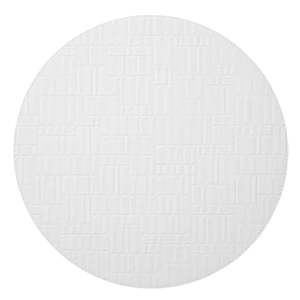 Set di 4 tovagliette rotonde in vinile Mode Living Chequer, resistenti, 100% senza ftalati, moderne, lavabili in lavatrice - Product Image 2
