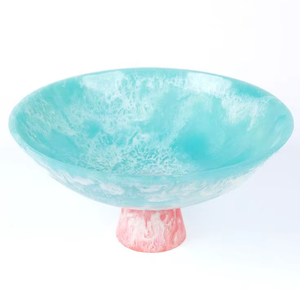 ชามเสิร์ฟเรซินสไตล์โบราณมีพื้นผิวที่สวยงามพร้อมรูปทรงที่เป็นเอกลักษณ์และงานฝีมือระดับพรีเมียม - Product Image 1