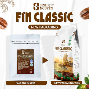 Granos de Café Mixto de Alta Calidad, 90% Robusta, 10% Arábica, Mezcla Premium para Espresso, Sabor Dulce, Suministro a Granel Directo de Fábrica - Product Image 2