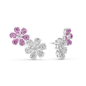 Pendientes de Oro Sólido de 14K, 9K, 10K y 18K con Diamante de Laboratorio de 14.05 Quilates, Certificado IGI, RJC, ODM, OEM, Fabricante de Joyería Fina Ética EA502443 - Product Image 1