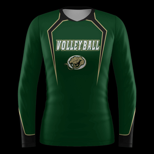 เสื้อวอลเลย์บอลพรีเมียมสำหรับทีม  รับสกรีนโลโก้  ซับเหงื่อ แห้งเร็ว สำหรับการแข่งขัน - Product Image 3