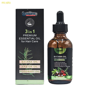 Aceite Capilar Orgánico 3 en 1 en Oferta, Aceite de Batana, Ricino y Romero, Anticaída del Cabello, Acondicionamiento Profundo, Crecimiento Natural, Nutrición para Hombres - Product Image 1