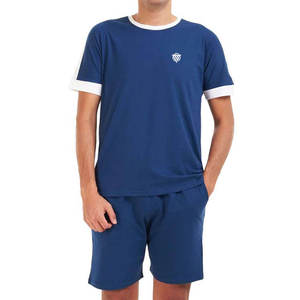 Fabrication sur mesure en gros OEM, fournisseur de tissus en jersey de coton, ensemble d'été en tissu bio lavé - Product Image 1