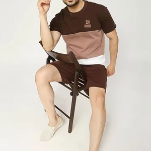 Conjunto de Pantalones Cortos de Lona Transpirable de Alta Calidad con Personalización de Logotipo Frontal para Hombre - Product Image 2