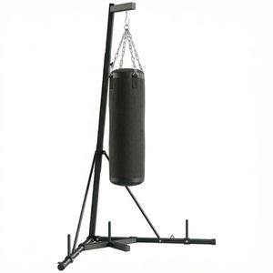 Support de sac de frappe en cuir PU avec remplissage de sable pour l'entraînement physique et le kickboxing - Product Image 2