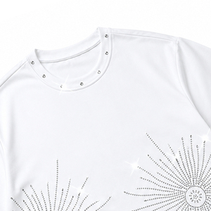 เสื้อยืดโอเวอร์ไซส์พิมพ์โลโก้ตามสั่ง ผ้าคอตตอนหนา 100% 300GSM ทรงดรอปไหล่ สำหรับขายส่ง - Product Image 3