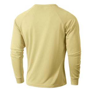 เสื้อยืดแขนยาวผู้ชายสำหรับออกกำลังกาย ระบายอากาศได้ดี ซับเหงื่อ ผ้าสเตรช กระชับกล้ามเนื้อ รับสกรีนโลโก้ ขายส่งเสื้อผ้ากีฬา - Product Image 4