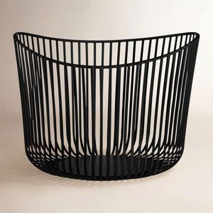 Modern Metal <b>Wire</b> <b>Storage</b> <b>Basket</b> Geometric Shape Red Color Multi Purpose Neatening - Product Image 6
