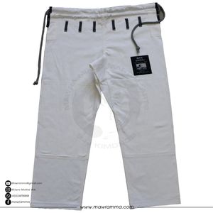 ชุดยิวยิตสูแบบสั่งทำพิเศษ ผ้าเพิร์ลวีฟ 100% คอตตอน คิโมโนสำหรับยิวยิตสู แบบ OEM ซับในพิมพ์ลาย ปักโลโก้ ยี่ห้อ Mawra - Product Image 3