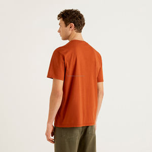 Camiseta de Hombre para la Temporada de Verano 2026, 100% Algodón, Cuello Redondo, Manga Corta, Corte Holgado, Fácil de Lavar, en Oferta - Product Image 2