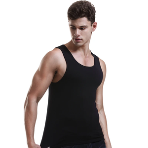 Débardeur de sport en coton pour homme Arctic Velvet – Respirant, coupe ajustée, sans manches, idéal pour l'été et le fitness, blanc, anti-transpiration - Product Image 1