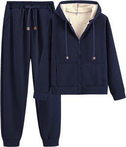SHAFIQ SPORTS 100% Cotton Breathable Midweight Unisex Tracksuit Hooded Full Sleeve Solid Color Casual Drawstring Pants Autumn 2 - Product Image 3