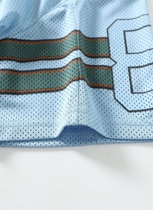 Nouveau T-shirt décontracté sans manches pour homme, style football américain vintage, respirant, tricoté, avec logo frontal et col en V, collection 2025 - Product Image 6