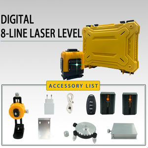 Nivel Láser de 8/12/16 Líneas 2D/3D/4D, Autonivelante, 360° Horizontal y Vertical, Modo de Corte, Línea Cruzada Verde - Product Image 1