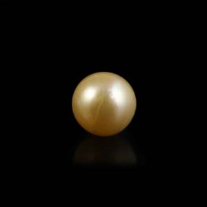 Perle dorée en vrac, pierre précieuse de 4,2 carats, magnifique pour les bijoux fins - Product Image 2