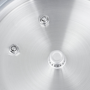 Cuisinière à pression moderne de grande capacité, construction en acier inoxydable, compatible gaz et induction, passe au lave-vaisselle, pour une cuisson rapide et saine - Product Image 5
