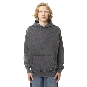 Sudadera con Capucha Oversize para Hombre, de Algodón French Terry, Color Liso, Casual, con Bolsillo Frontal, Tejido de Punto con Efecto Lavado Ácido, 300g, para Invierno - Product Image 6