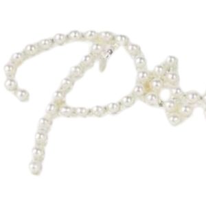 Pretty Pearl Lapel <b>Pin</b> Pink Green White Pearl Beaded <b>Brooch</b> Elegant Women Fashion Accessory Decorative <b>Pin</b> for Events - Product Image 3