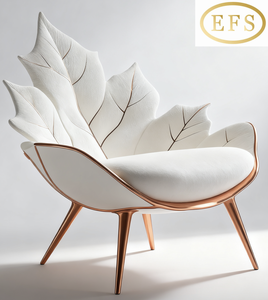 เก้าอี้พักผ่อนสไตล์โมเดิร์นสำหรับห้องนอน ห้องรับประทานอาหาร สะดวกสบาย ปรับเปลี่ยนได้ ผลิตจากสแตนเลส เป็นมิตรกับสิ่งแวดล้อม เฟอร์นิเจอร์สำหรับบ้าน ห้องนั่งเล่น - Product Image 4