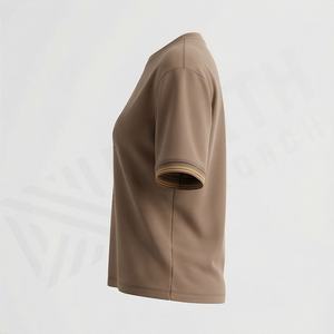 Camisetas Transpirables para Mujer Hechas Profesionalmente, Nueva Llegada, Camisetas para Mujer en Oferta, Camisetas para Mujer con Color Personalizado, Moda de Verano 2 - Product Image 3