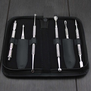 Kit de 8 Piezas para Extraer Puntos Negros y Espinillas, Herramienta de Eliminación de Acné por Succión al Vacío, Color Negro - Product Image 5