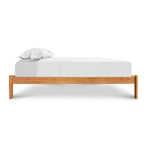 Contemporary KD Flat Pack Bed Foundation | Exposed <b>Post</b> Solid Wood Bedroom Furniture India - Product Image 6