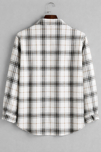 เสื้อเชิ้ตลำลองพิมพ์ลายคุณภาพสูงสำหรับผู้ชาย – เสื้อเชิ้ตติดกระดุมแขนยาวแฟชั่นทันสมัยสำหรับใส่ในชีวิตประจำวันและงานปาร์ตี้ - Product Image 4