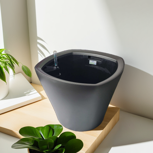 Maceta de autorriego, duradera y ecológica, perfecta para interiores/exteriores, mantiene el suelo húmedo, fácil de cuidar para una vida saludable y próspera - Product Image 2