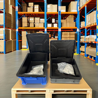 Boîtes en plastique rentables et résistantes à la rouille pour le stockage du métal pendant plus de 3 ans de service