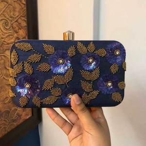 Unique Design Ethnic Geometric Seed Bead <b>Wallet</b> Clutch Handbag Glass Bead Long Purse Women Evening Party Banquet Bag Beaded - Product Image 1
