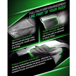 Gants de motocross en cuir sur mesure pour hommes, avec logo imprimé, pour le cyclisme et la vente en ligne 2026 - Product Image 6