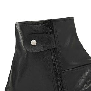 New Designed Leather High Ankle Zipper <b>Socks</b> <b>Men</b> Anti Bacterial Quick Dry Breathable <b>Best</b> Prices High Quality - Product Image 4