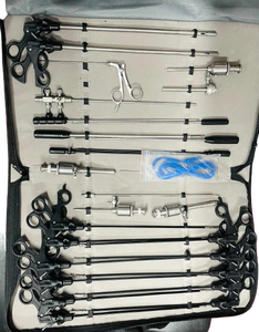 Nuevo Kit de Instrumentos Laparoscópicos para Cirugía Mínimamente Invasiva con Trócares, Pinzas, Portaagujas y Tijeras - Product Image 4