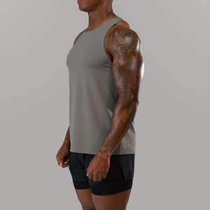 Camiseta Deportiva para Hombre, 100% Poliéster, Transpirable, Ecológica, de Secado Rápido, para Gimnasio, Fitness, Culturismo y Yoga - Product Image 2
