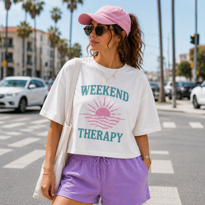 T-shirt décontracté pour femme, coupe ample, 100% coton, respirant, manches courtes, tee-shirt d'été - Product Image 1
