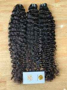 Extensiones de Cabello Remy Virgen 100% Doble Trama, Peluca Hecha a Mano al por Mayor, Rizo Italiano, Trama a Máquina, Donante Único, Sin Químicos - Product Image 3