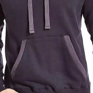 Sweat à capuche chaud pour homme, doublure polaire épaisse, broderie personnalisée, sport, décontracté, coupe-vent, écologique - Product Image 2