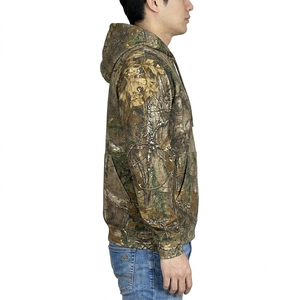 Custom Made High Quality Digital Printing Breathable Eco-Friendly Knitted 100% Cotton <b>Men's</b> Winter Pullover <b>Hoodie</b> Pocket 330g - Product Image 3