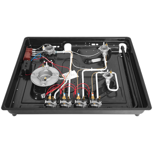 Cuisinière à gaz professionnelle 4 brûleurs en acier inoxydable, plaque de cuisson économique pour la cuisine domestique - Product Image 5